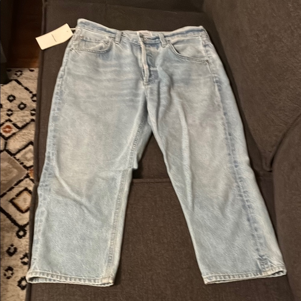 Citizens Of Humanity Relaxed Blue Jeans with Casual Appeal